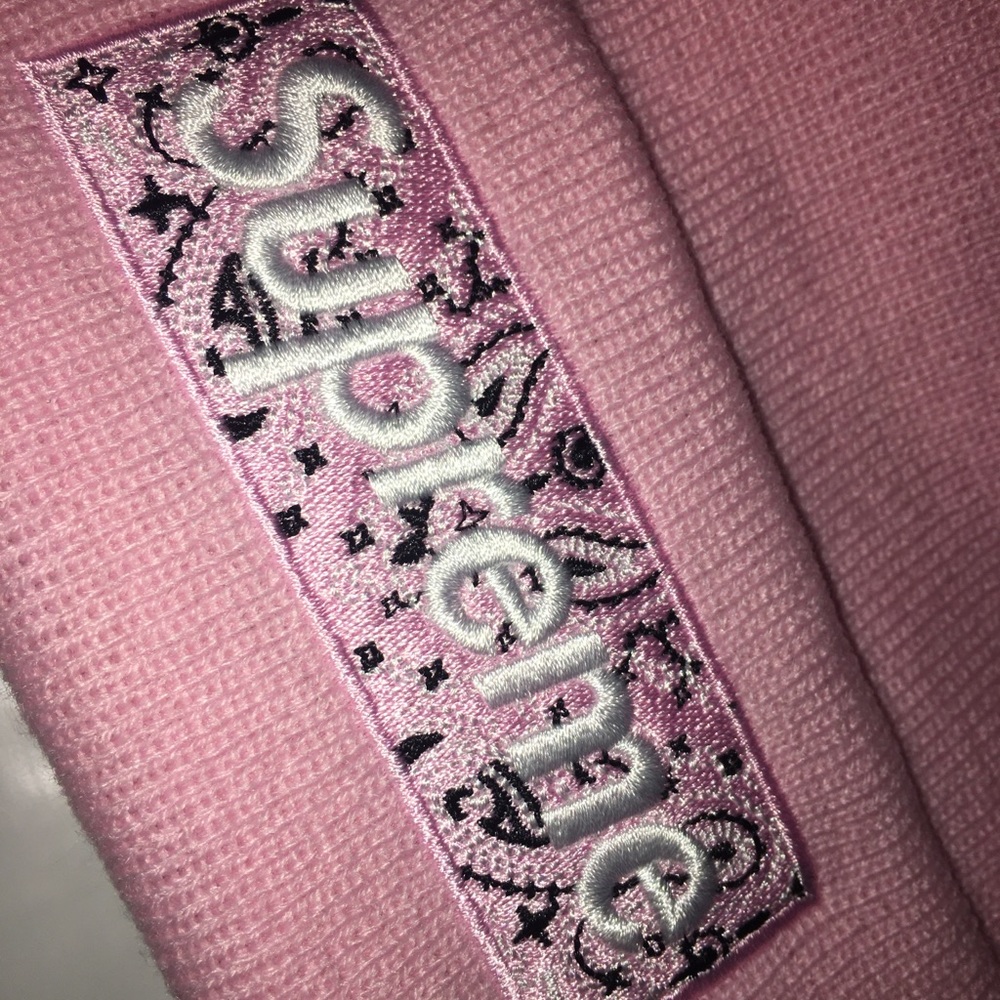 *SOLD* Supreme Bandana Box Logo Beanie (2019)